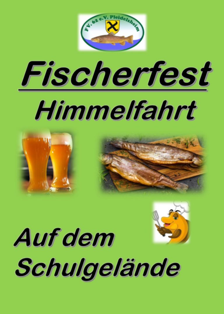 Pleidelsheimer Fischerfest am 09.05.2024